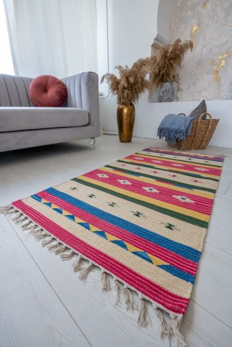 Indiai Kilim szőnyeg 140x200