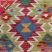 Chobi afgán kézi szövésű gyapjú kilim szőnyeg 150x100cm