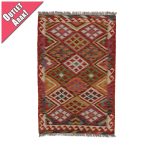   Chobi afgán kézi szövésű gyapjú kilim szőnyeg 159x106cm