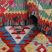 Chobi afgán kézi szövésű gyapjú kilim szőnyeg 170x102cm