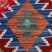 Chobi afgán kézi szövésű gyapjú kilim szőnyeg 153x104cm