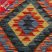 Chobi afgán kézi szövésű gyapjú kilim szőnyeg 150x108cm