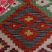 Chobi afgán kézi szövésű gyapjú kilim szőnyeg 154x103cm