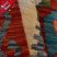 Chobi afgán kézi szövésű gyapjú kilim szőnyeg 205x295cm