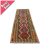 Chobi afgán kézi szövésű gyapjú kilim szőnyeg 81x299cm