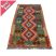 Chobi afgán kézi szövésű gyapjú kilim szőnyeg 78x191cm