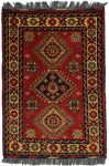   Kargai (Caucasian) kézi csomózású gyapjú perzsa szőnyeg 62x93cm