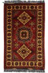   Kargai (Caucasian) kézi csomózású gyapjú perzsa szőnyeg 59x93cm