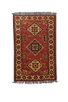   Kargai (Caucasian) kézi csomózású gyapjú perzsa szőnyeg 79x127cm
