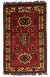   Kargai (Caucasian) kézi csomózású gyapjú perzsa szőnyeg 59x97cm