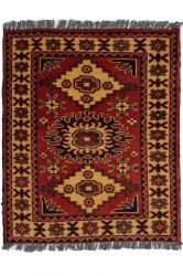 Kargai (Caucasian) kézi csomózású gyapjú perzsa szőnyeg 66x80cm