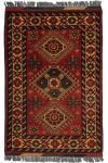   Kargai (Caucasian) kézi csomózású gyapjú perzsa szőnyeg 61x89cm