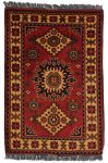   Kargai (Caucasian) kézi csomózású gyapjú perzsa szőnyeg 62x93cm