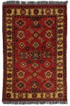   Kargai (Caucasian) kézi csomózású gyapjú perzsa szőnyeg 59x91cm