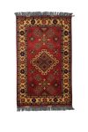   Kargai (Caucasian) kézi csomózású gyapjú perzsa szőnyeg 80x131cm