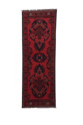 Kargai (Caucasian) kézi csomózású gyapjú perzsa szőnyeg 50x147cm