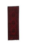   Kargai (Caucasian) kézi csomózású gyapjú perzsa szőnyeg 49x143cm