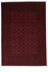 Aqcha mauri kézi csomózású gyapjú szőnyeg 197X277cm