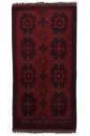   Kargai (Caucasian) kézi csomózású gyapjú perzsa szőnyeg 49x97cm