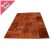 Design szőnyeg narancs Patchwork 167x236 nappali szőnyeg