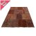 Design szőnyeg barna Patchwork 140x200 nappali szőnyeg