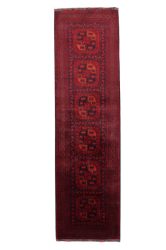 Kargai (Caucasian) kézi csomózású gyapjú perzsa futószőnyeg 83x297cm