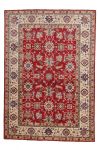 Kazak kézi csomózású gyapjú perzsa szőnyeg 168x239cm