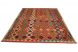 Chobi afgán kézi szövésű gyapjú kilim szőnyeg 201x300cm