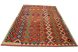 Chobi afgán kézi szövésű gyapjú kilim szőnyeg 201x300cm