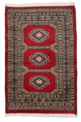 Jaldar kézi csomózású gyapjú perzsa szőnyeg 63x93cm