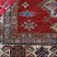 Kazak kézi csomózású gyapjú perzsa szőnyeg 183x123cm