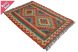 Chobi afgán kézi szövésű gyapjú kilim szőnyeg 86x118cm