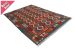 Chobi afgán kézi szövésű gyapjú kilim szőnyeg 203x296cm