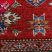 Kazak kézi csomózású gyapjú perzsa szőnyeg 245x173cm