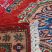 Kazak kézi csomózású gyapjú perzsa szőnyeg 207x151cm