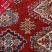 Kazak kézi csomózású gyapjú perzsa szőnyeg 168x122cm
