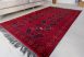  Kézi csomózású perzsa szőnyeg Afgán khalmohamedi 193x121cm