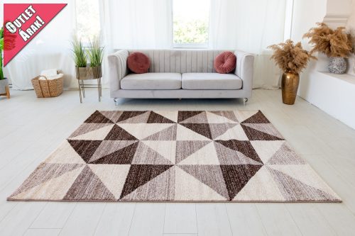 Alya Art 2452 (Brown Beige ) barnás bézs szőnyeg 80xszett 3db-os