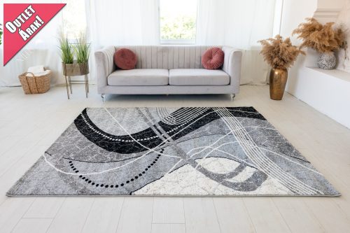 Alya Art 2454 (Black Grey ) Szürkés szőnyeg 120x170cm