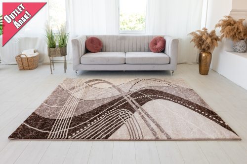 Alya Art 2454 (Brown Beige ) barnás bézs szőnyeg 120x170cm