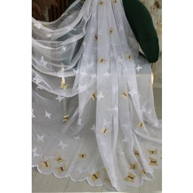       Amelia készre varrt függöny bézs pillangós 300x175cm