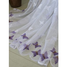     Amelia készre varrt függöny Lila pillangós 300x250cm