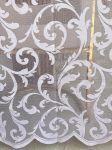     Anastasia készre varrt függöny fehér barokk mintás 300x160cm