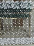      Brillant Lilian fehér inda mintás kész függöny 300x250cm