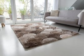 California 3D Luxury 521 (Vizon) 5cm Shaggy szőnyeg 60x110cm Bézs-Barna-Krém