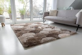 California 3D Luxury 521 (Vizon) 5cm Shaggy futószőnyeg 60x220cm Bézs-Barna-Krém