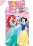   Disney Hercegnők Ariel prémium pamut Gyerek ágyneműhuzat 90×140cm, 40×55 cm