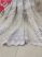    Charlotte fehér hímzett szírom leveles kész függöny 300x170cm