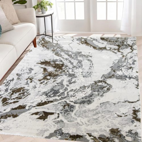 Cleopatra Luxury 8441 (Grey-Green) szőnyeg 160x230cm Szürke-Zöld