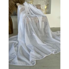   Crystal luxury kész függöny new hópehelyhes fehér 500x260cm